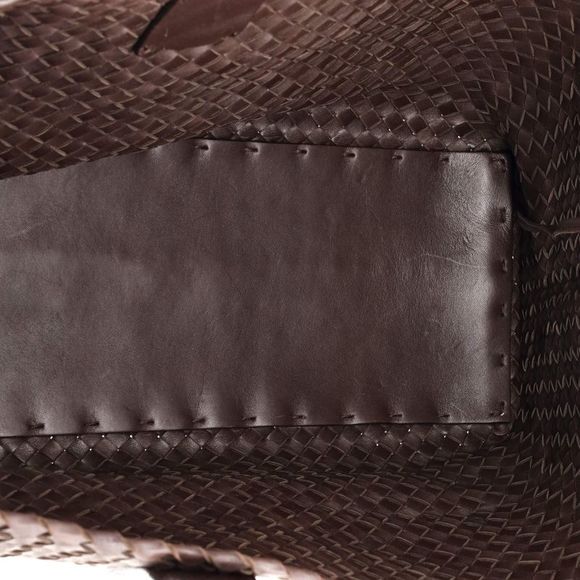 Bottega Veneta Cabat Tote Intrecciato Nappa Medium Brown - Picture 6 of 8